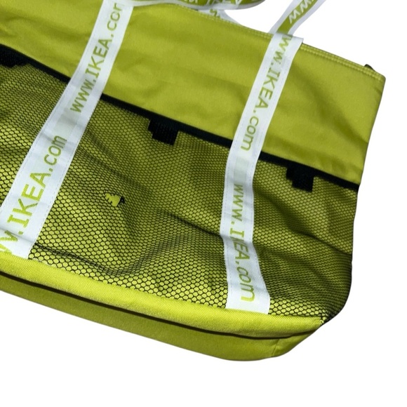 Retired IKEA Kylvaska large soft cooler bag lime green insulated - Picture 4 of 7